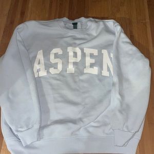 Target Aspen sweatshirt.